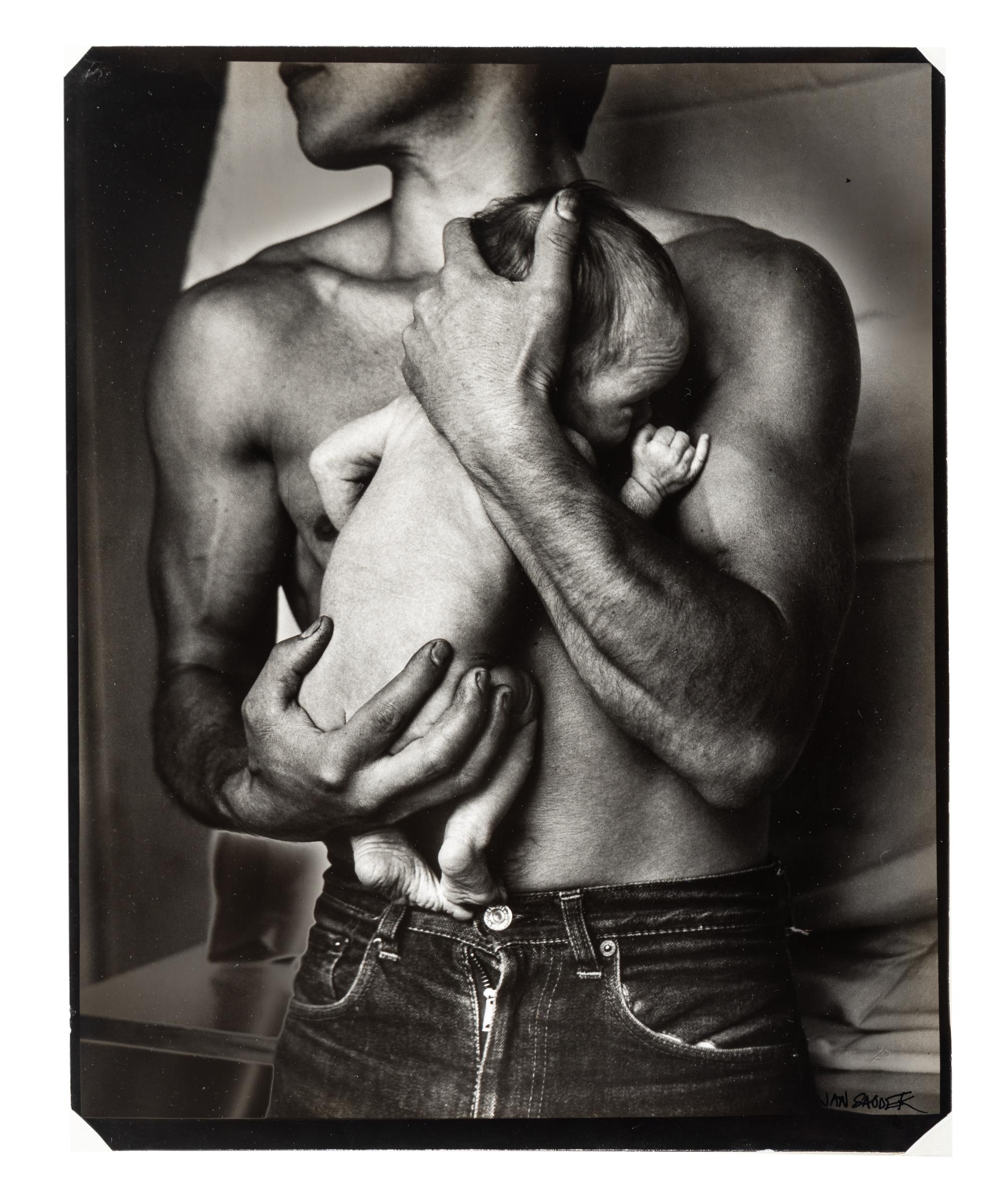 Jan Saudek (born 1935) Father and Baby, 1966