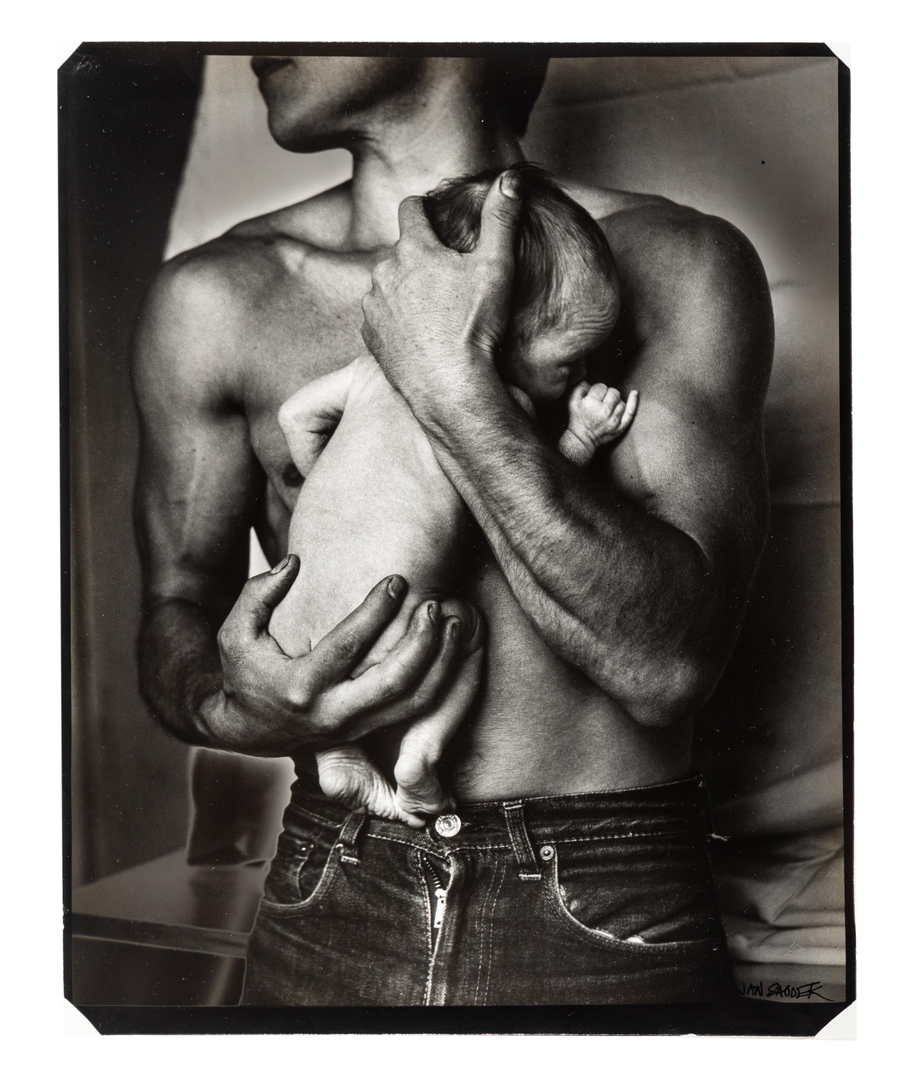 Jan Saudek (born 1935) Father and Baby, 1966