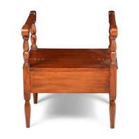 A Federal Cherrywood Hutch Table
