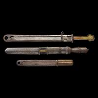 Three Tibetan Short Blades 藏刀一組三把