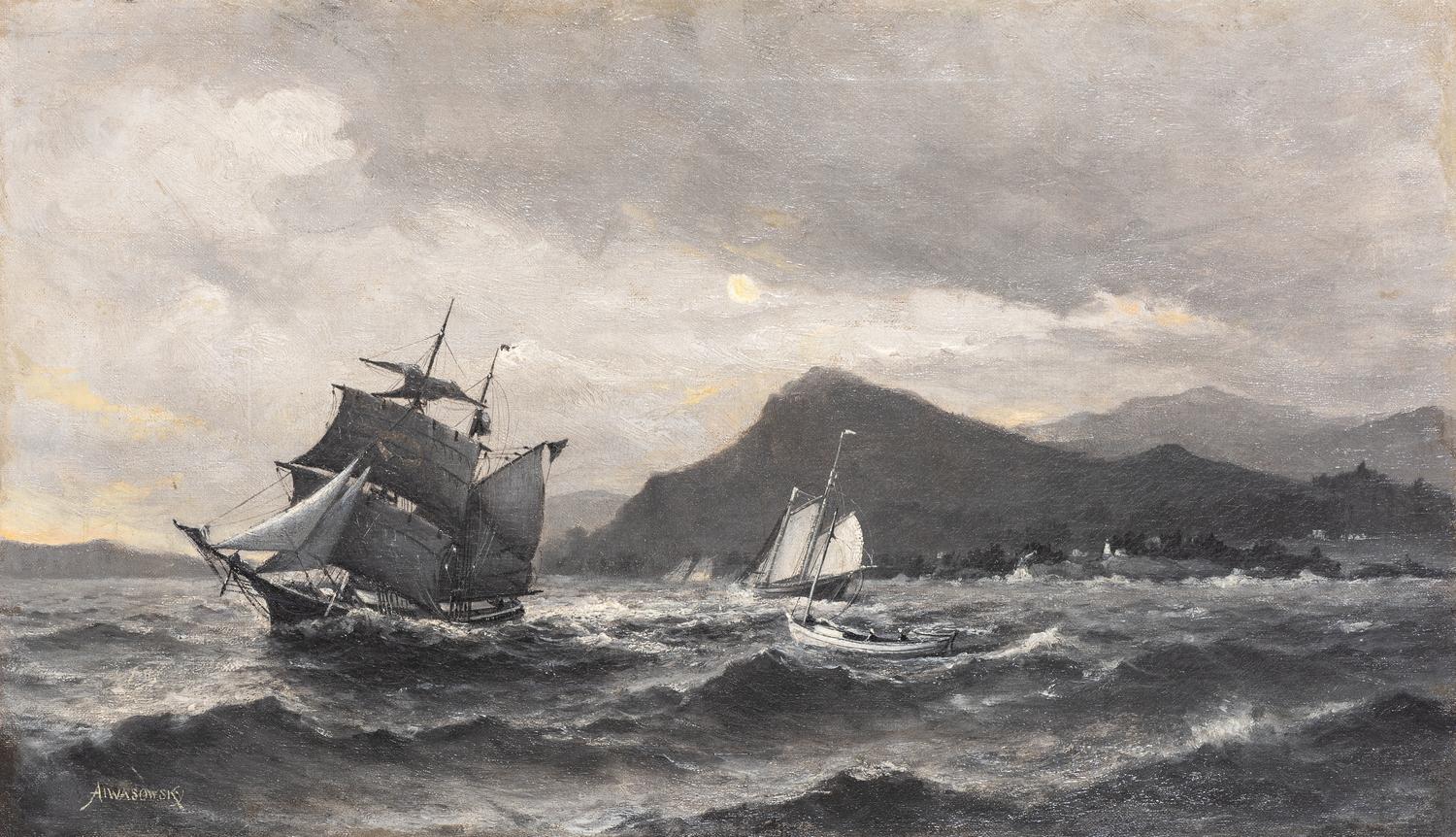 Manner of Ivan Konstantinovitch Aivazovsky (Russian, 1817-1900)