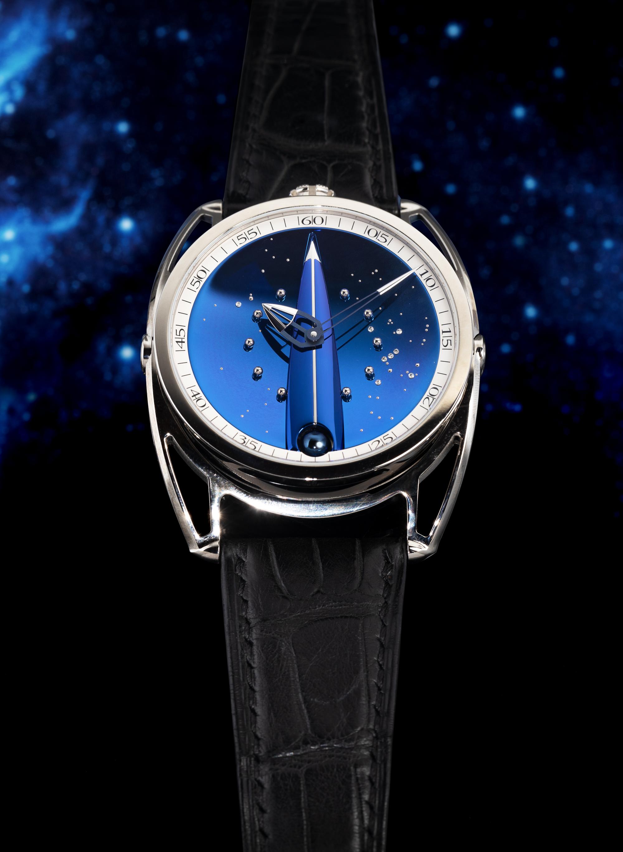 DE BETHUNE, REF. DB28 TITANIUM 'SKYBRIDGE' WATCH