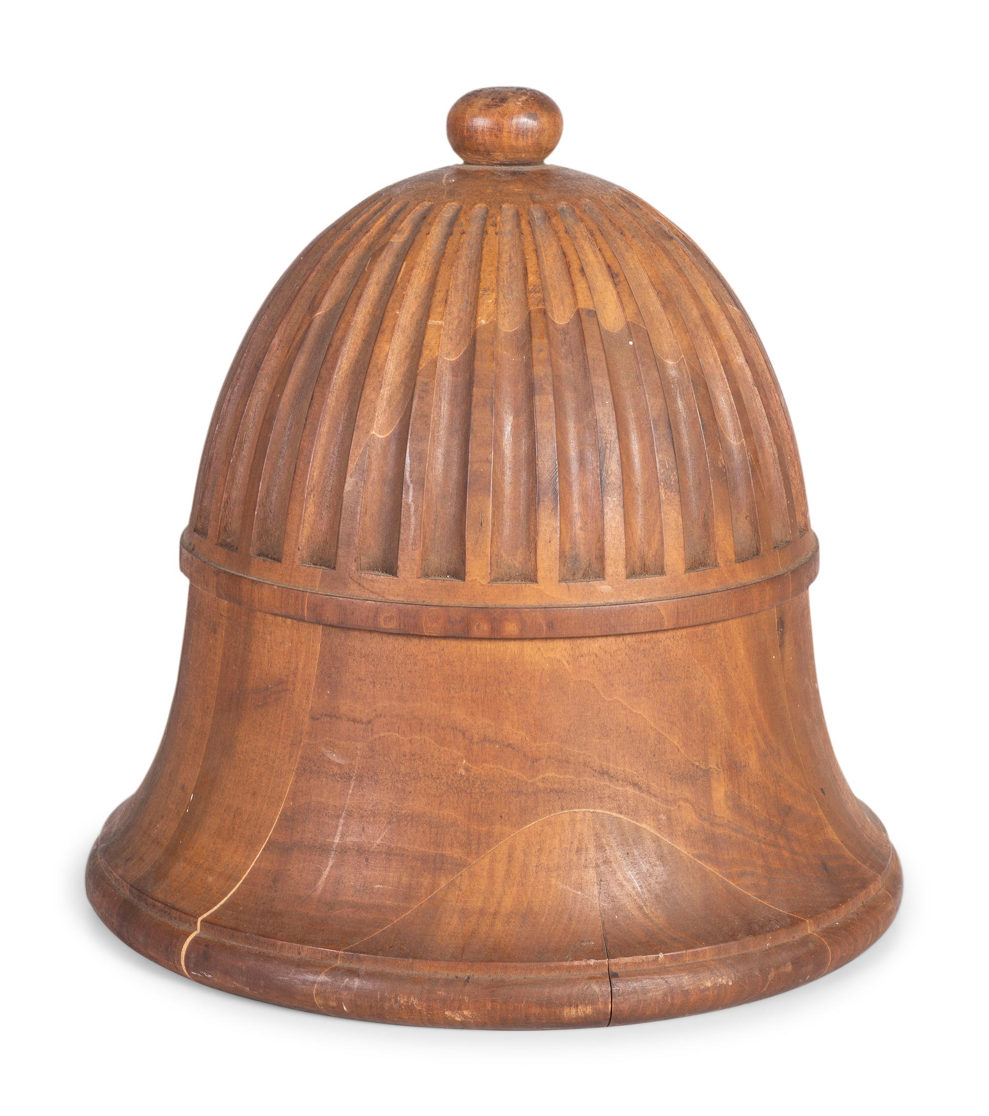 A Wooden Fire Hydrant Top