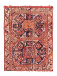 Two Caucasian Wool Rugs — 20TH CENTURY