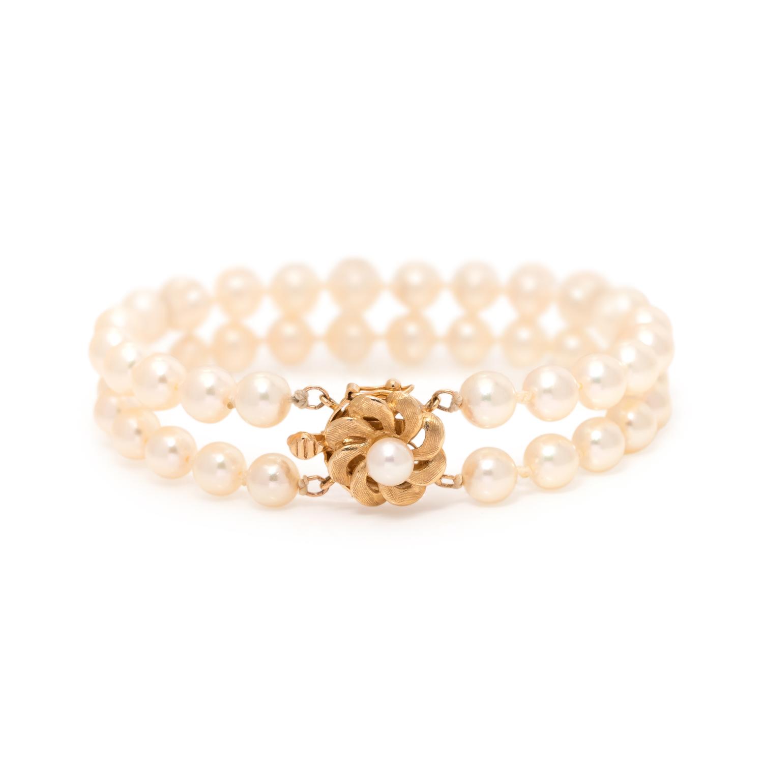 CULTURED PEARL BRACELET