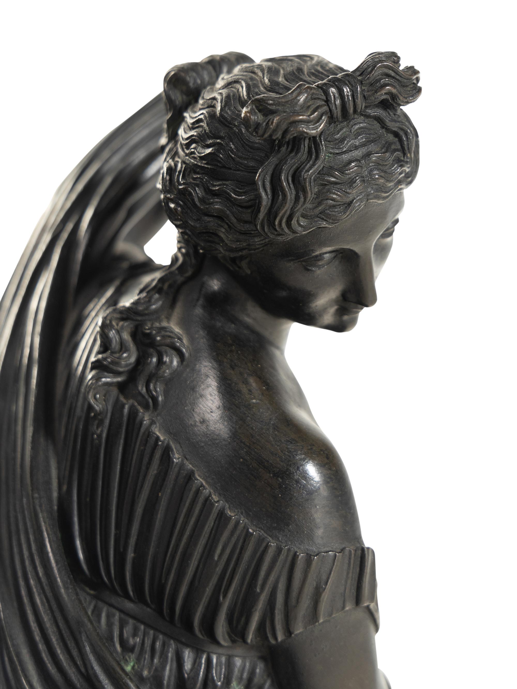 An Italian Bronze Model of the Callipygian Venus