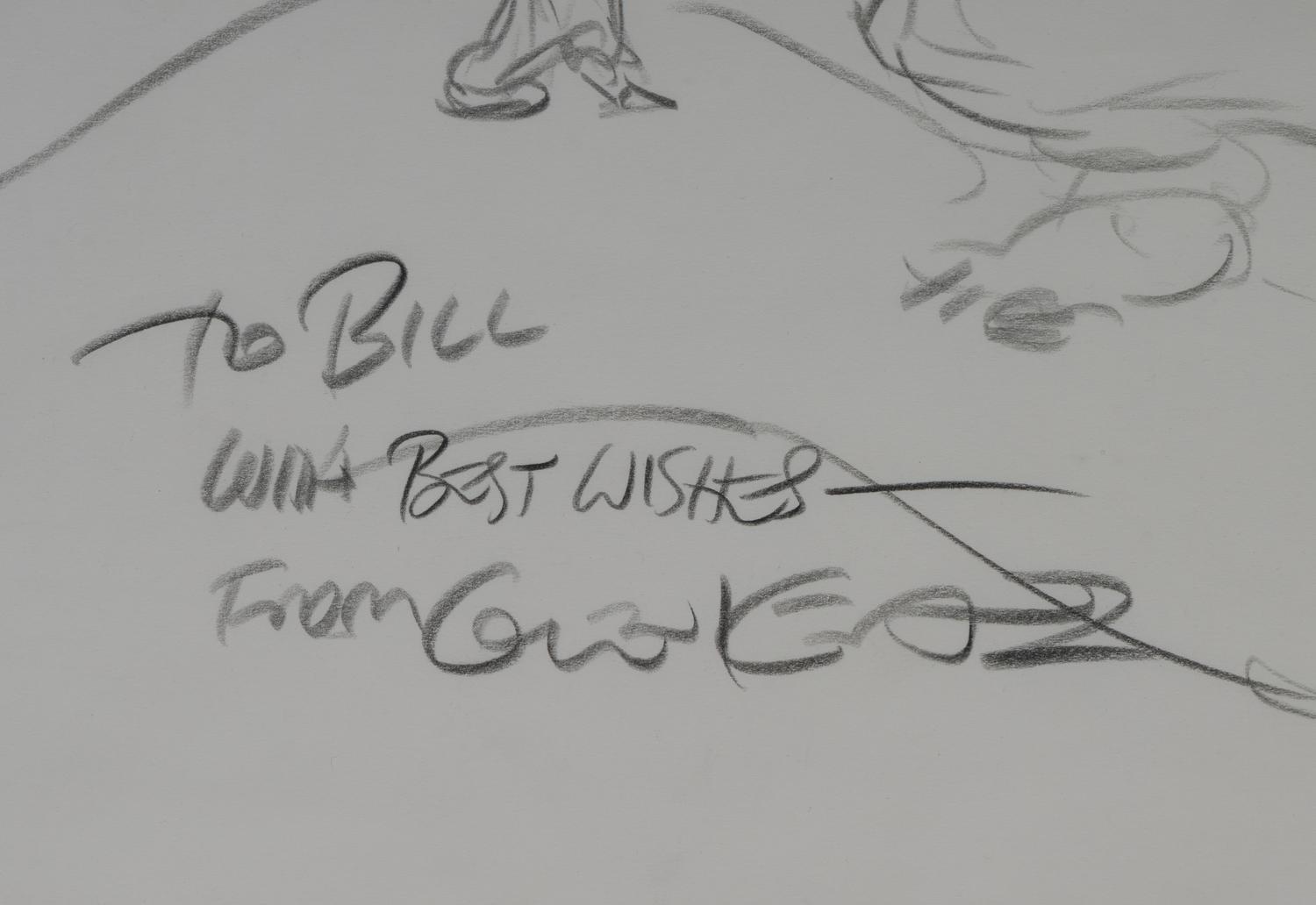 (Animation) A group of 6 works of original animation art, comprising: