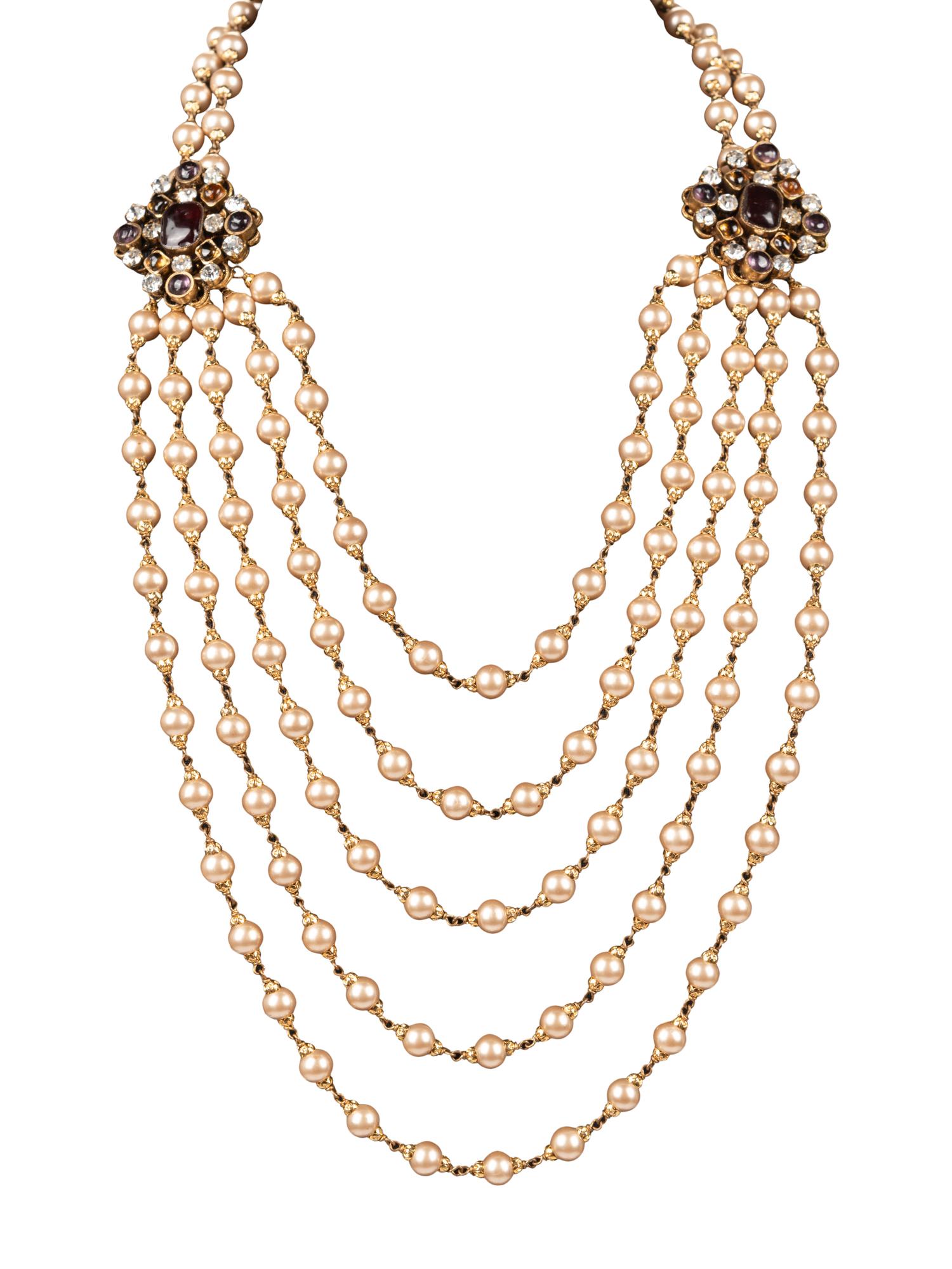 Chanel Gripoix Necklace, 1983
