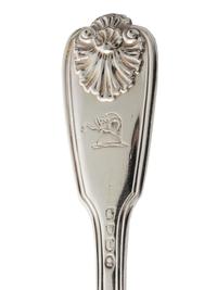 A Georgian and Victorian Silver Flatware Service
