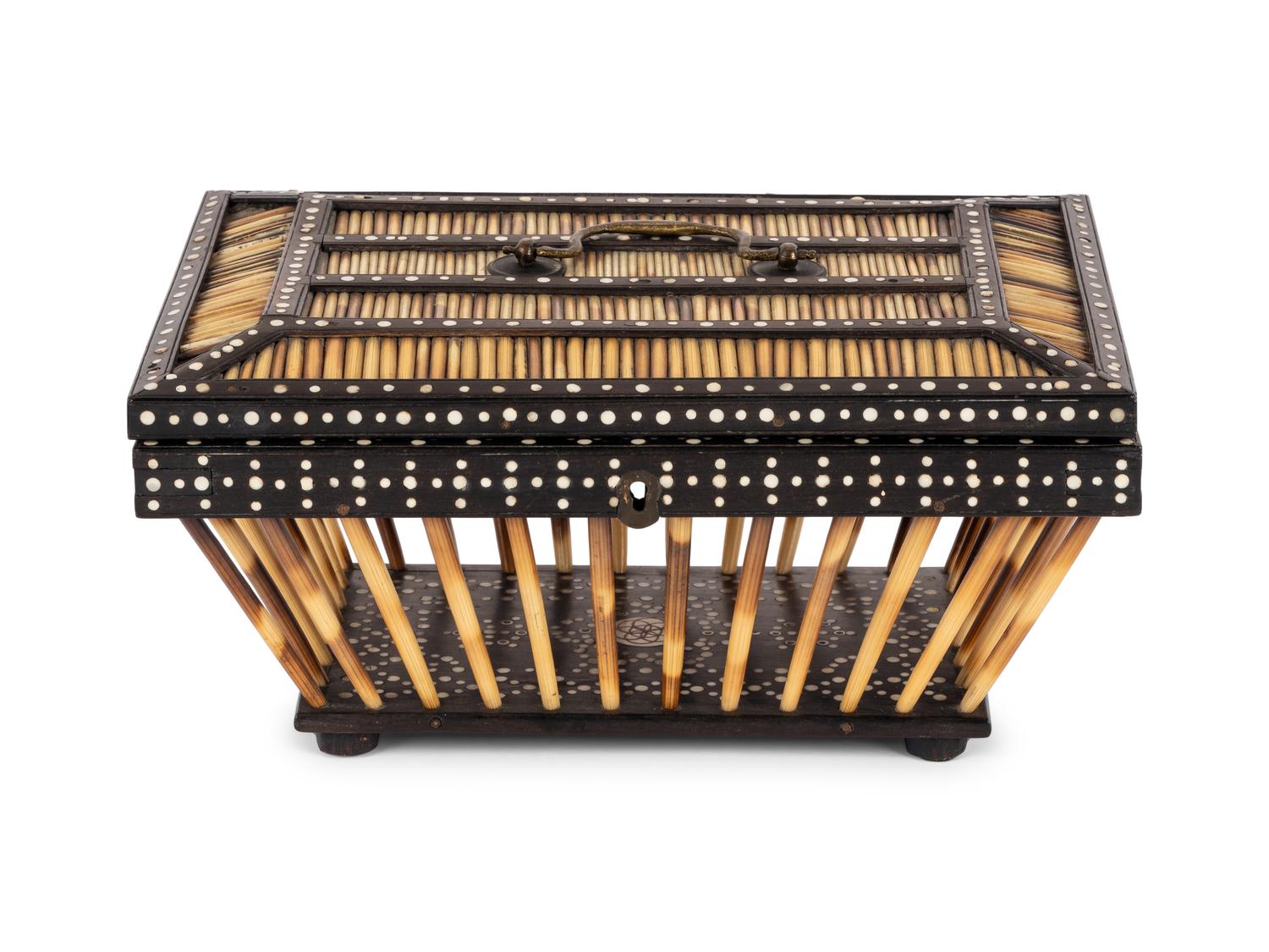 An Anglo-Indian Quill Box