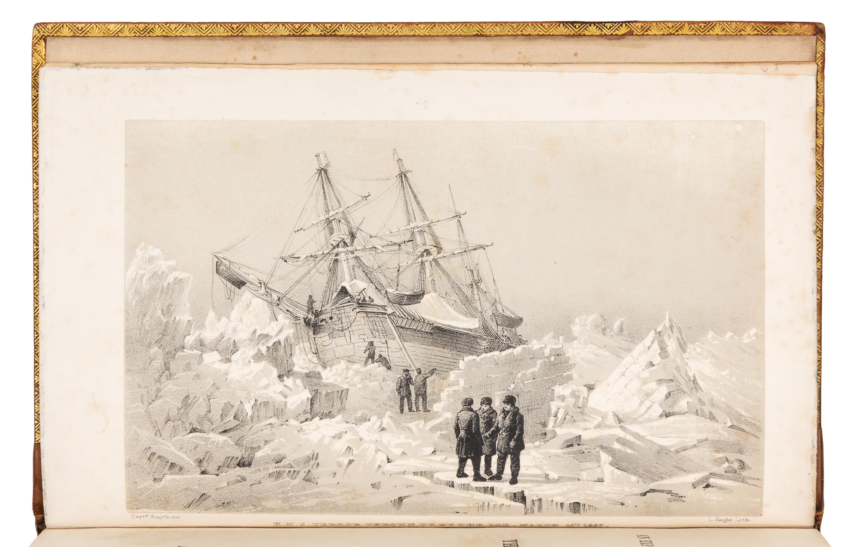 BACK, George, Sir (1796-1878). Narrative of an Expedition in H.M.S. Terror. London, 1838. FIRST EDITION.
