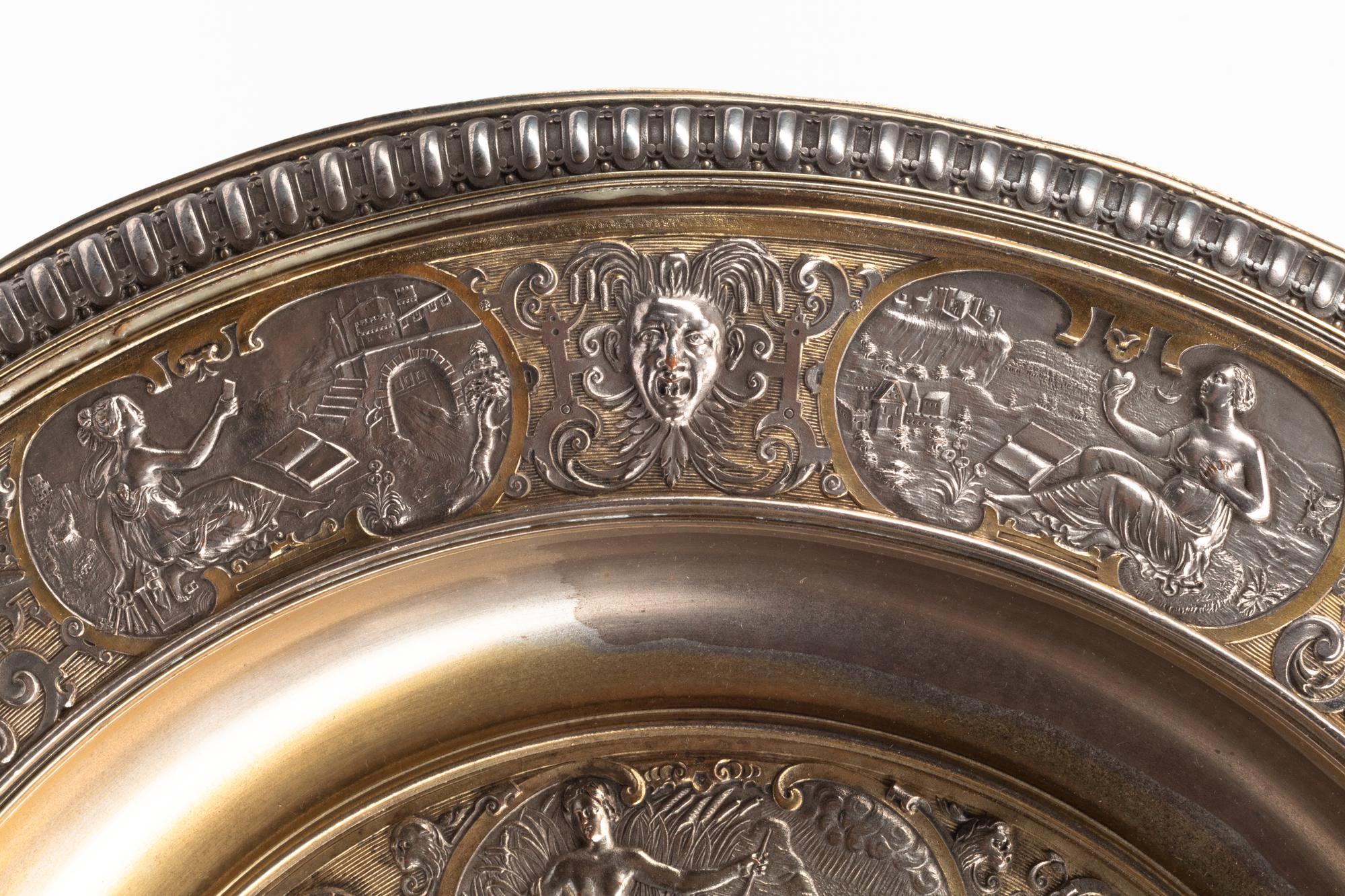 An Elkington Silver-Plate Tray
