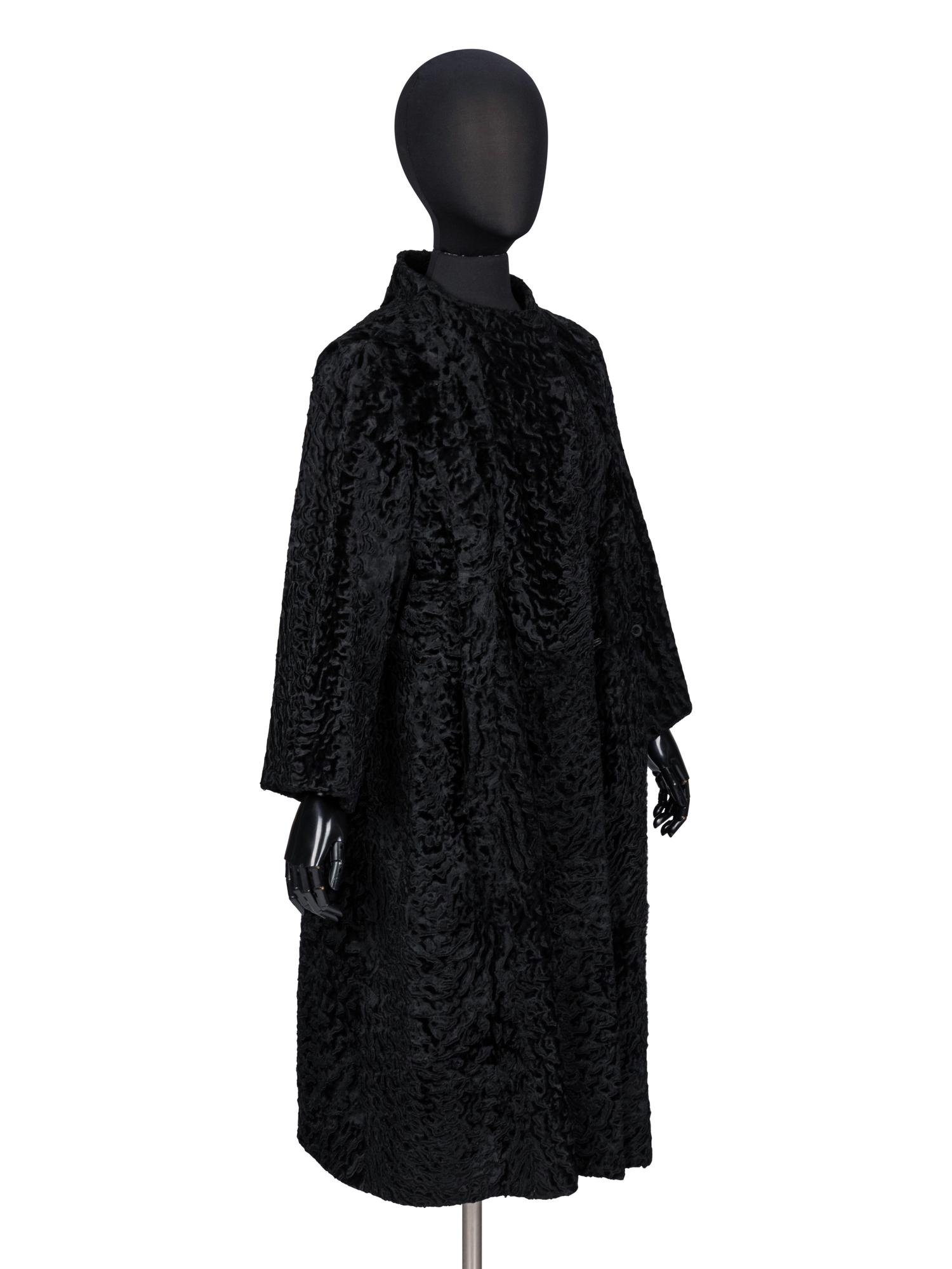 Schiaparelli, Broadtail Swing Coat