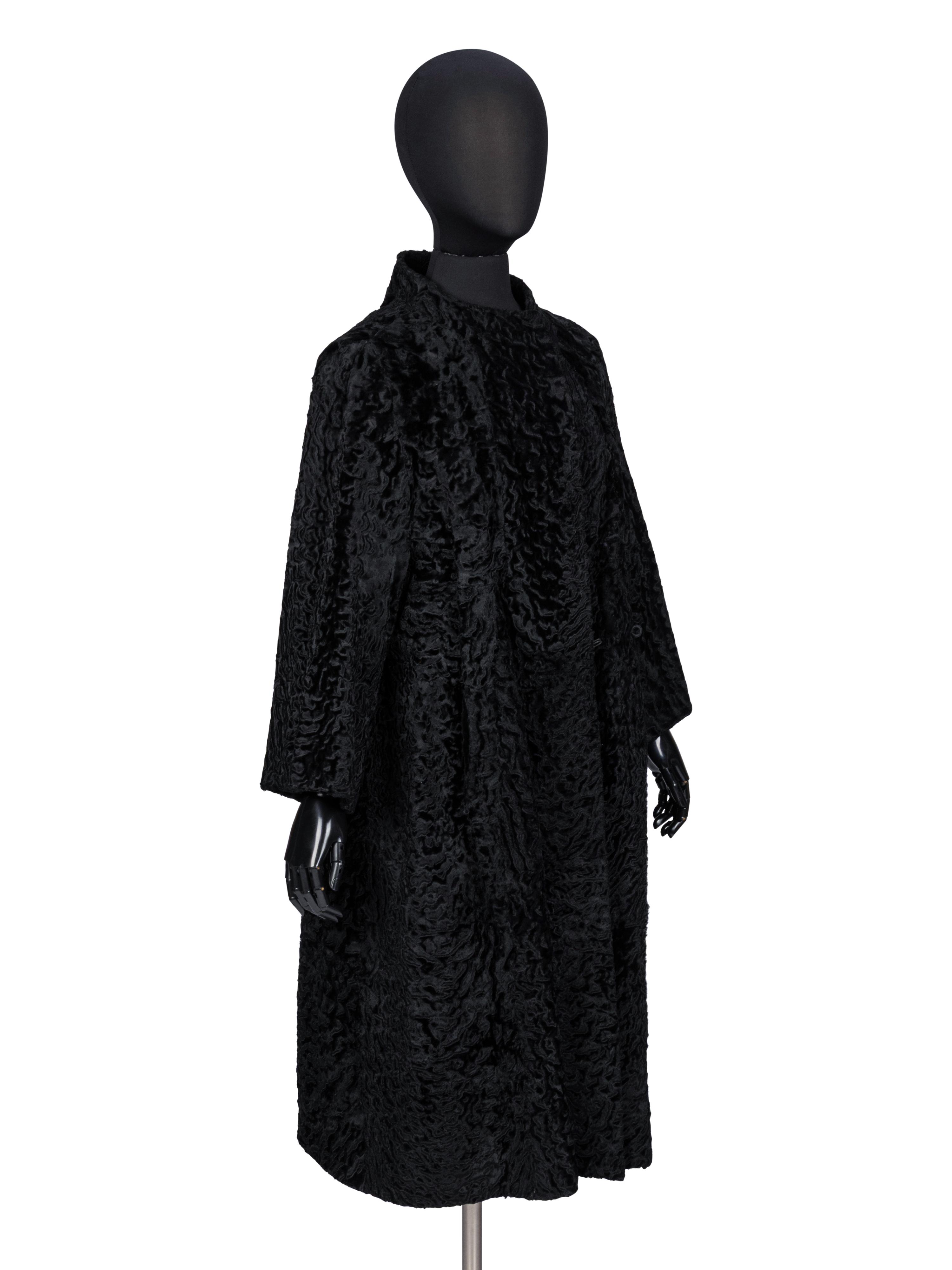 Schiaparelli, Broadtail Swing Coat