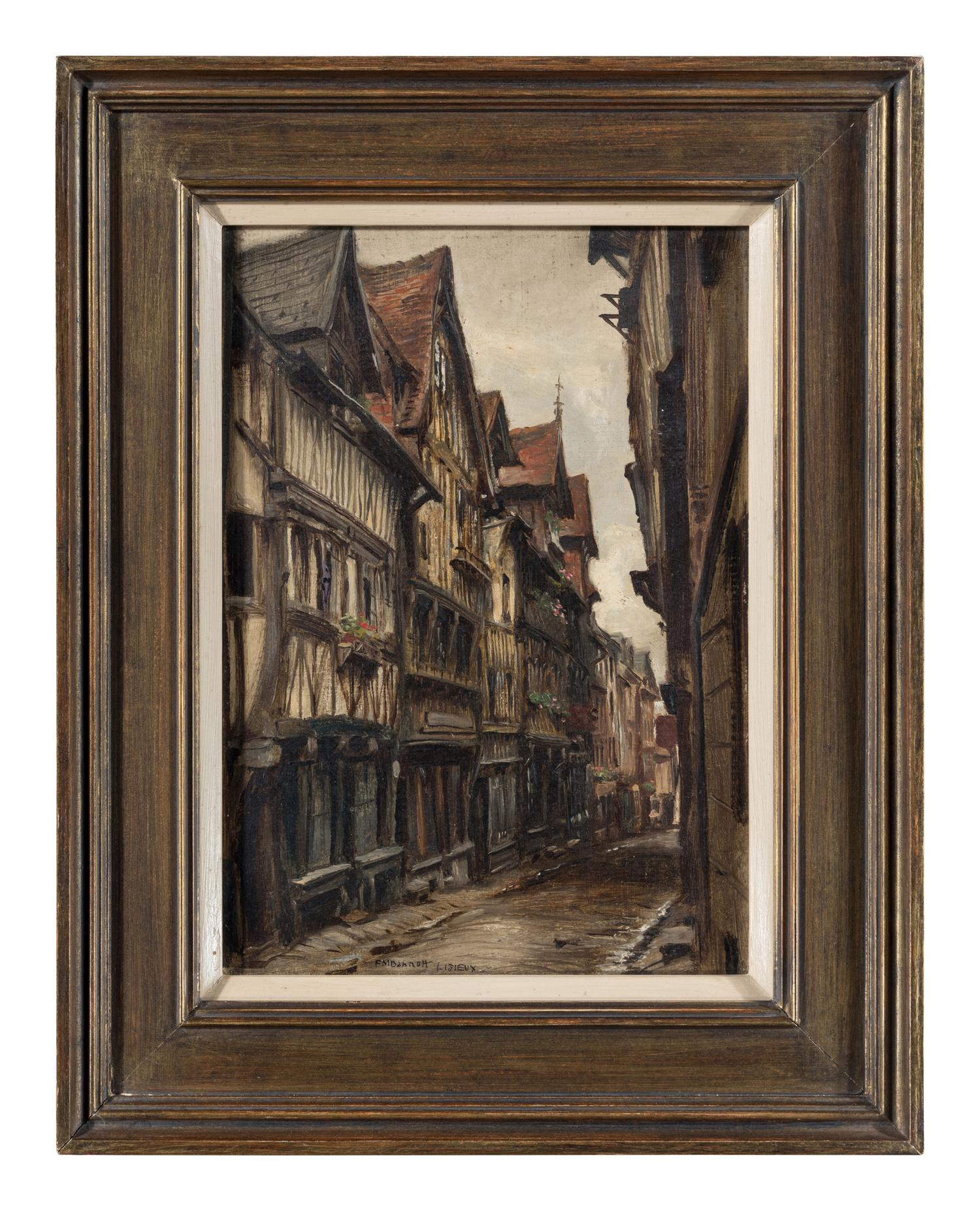 Street Scene in Lisieux, Normandy