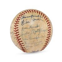 A 1943 Chicago White Sox Team Signed Autograph Baseball