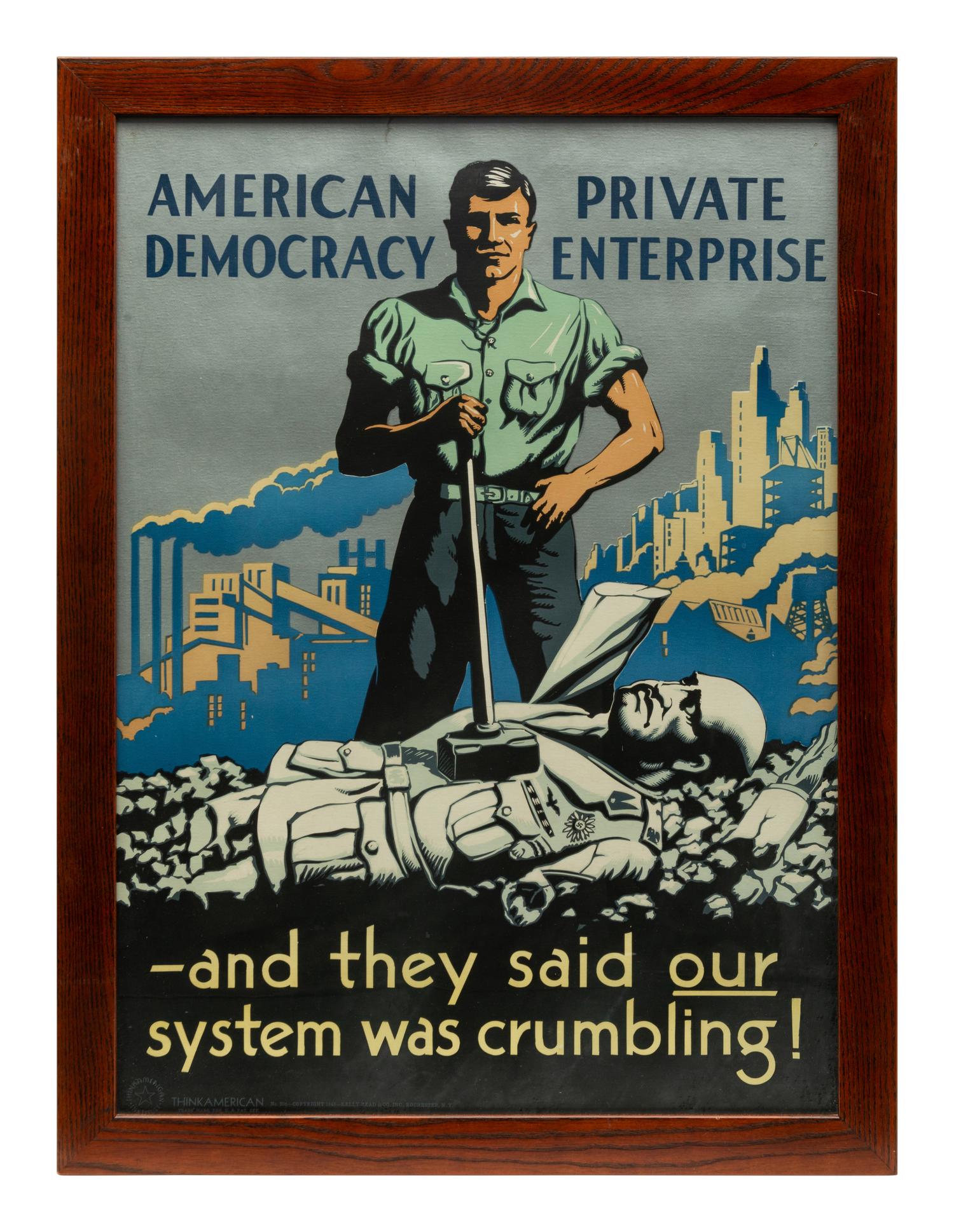 A Group of WWII Propaganda Posters