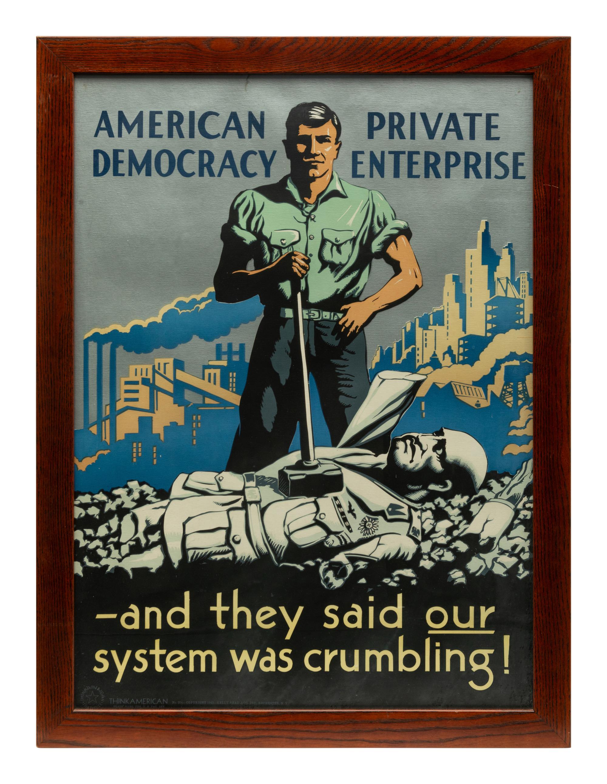 A Group of WWII Propaganda Posters