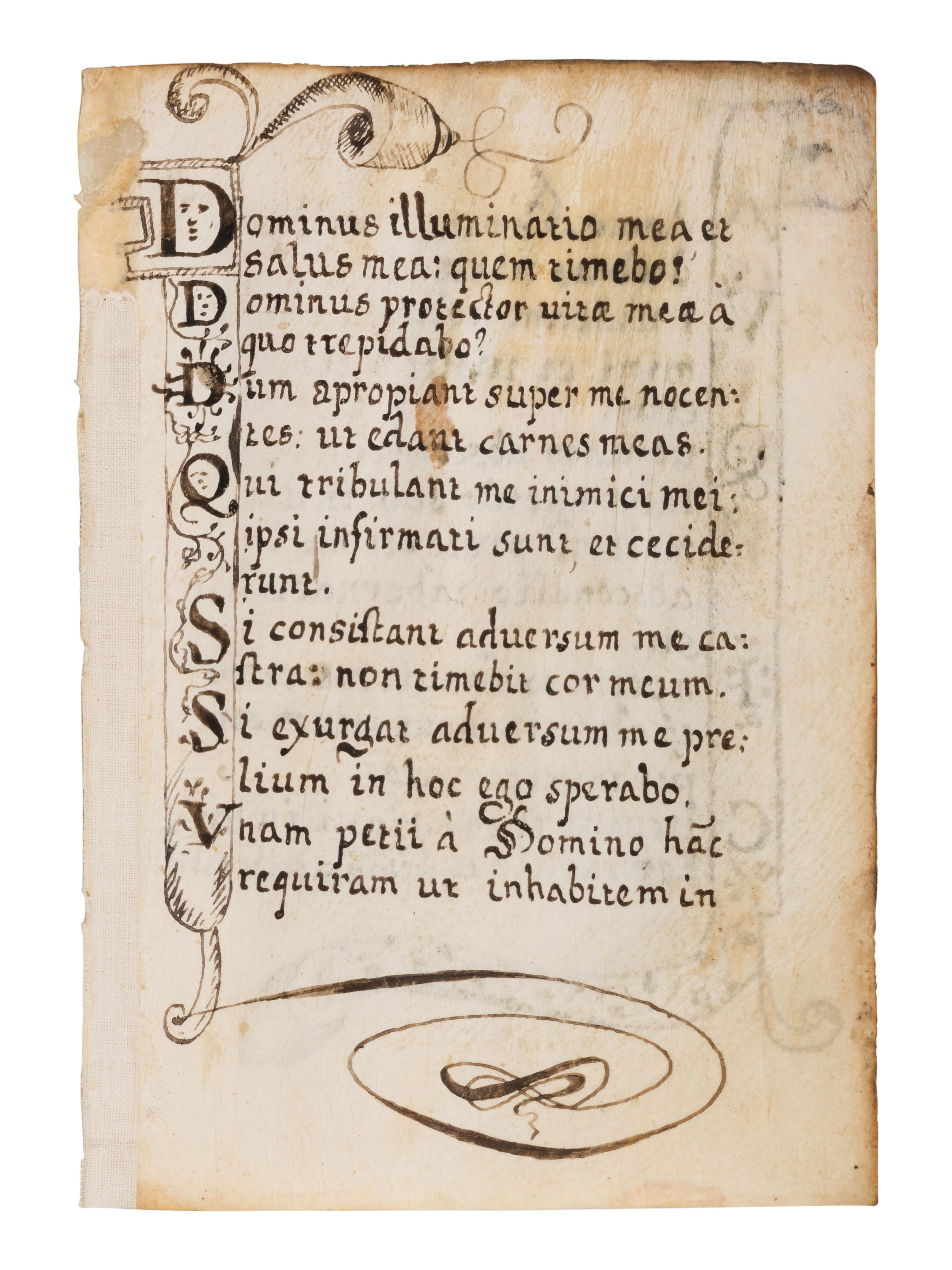 A collection of leaves from Psalter manuscripts, illuminated in Flanders in the first half of the thirteenth century, joined with a group of seventeenth- or eighteenth-century Psalter leaves drawn according to similar models