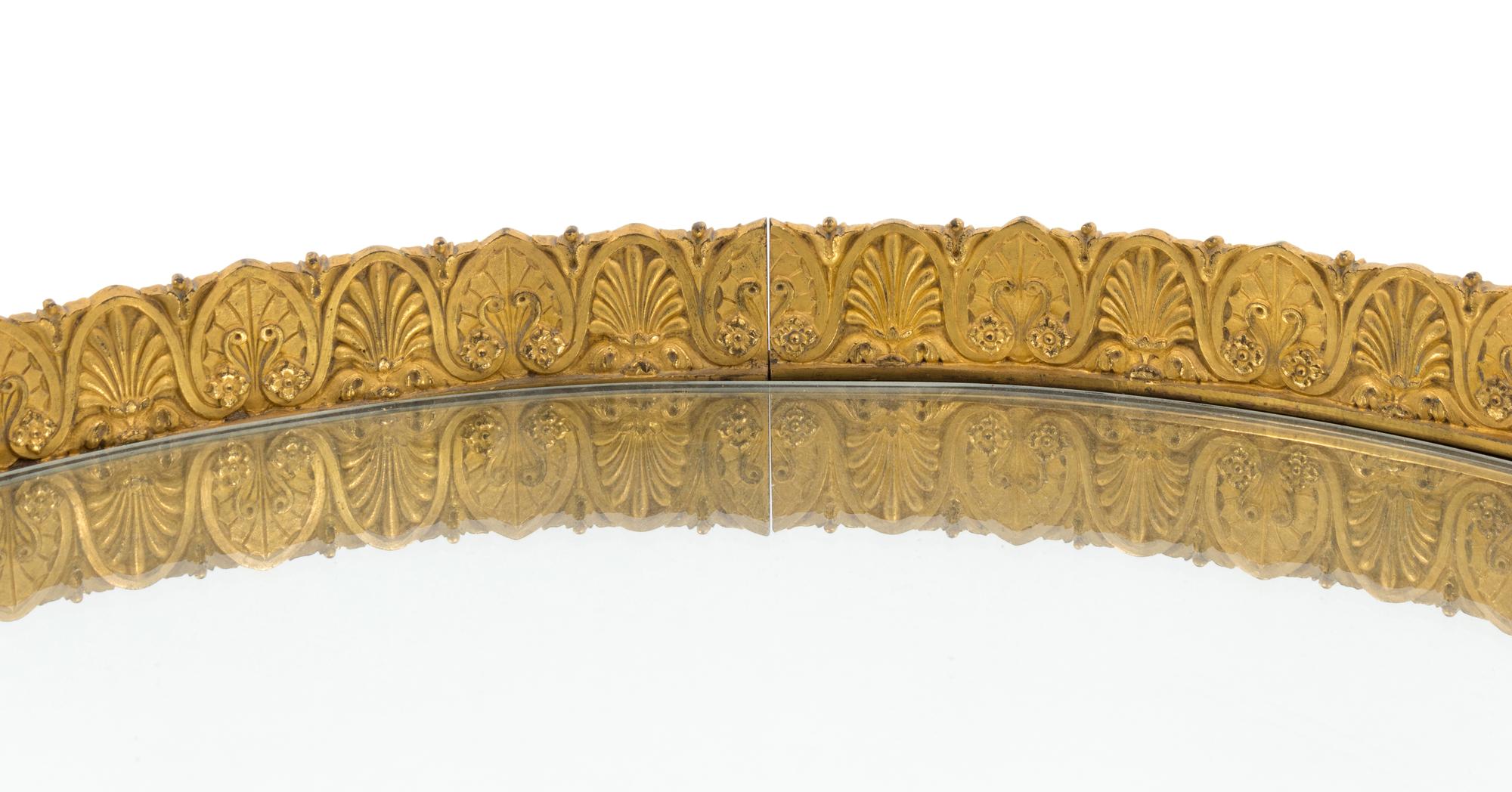 A French Empire Gilt Bronze Oval Surtout de Table — 19TH CENTURY