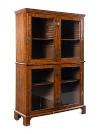 An English Walnut Bookcase