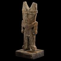 A Chimu Wood Figure