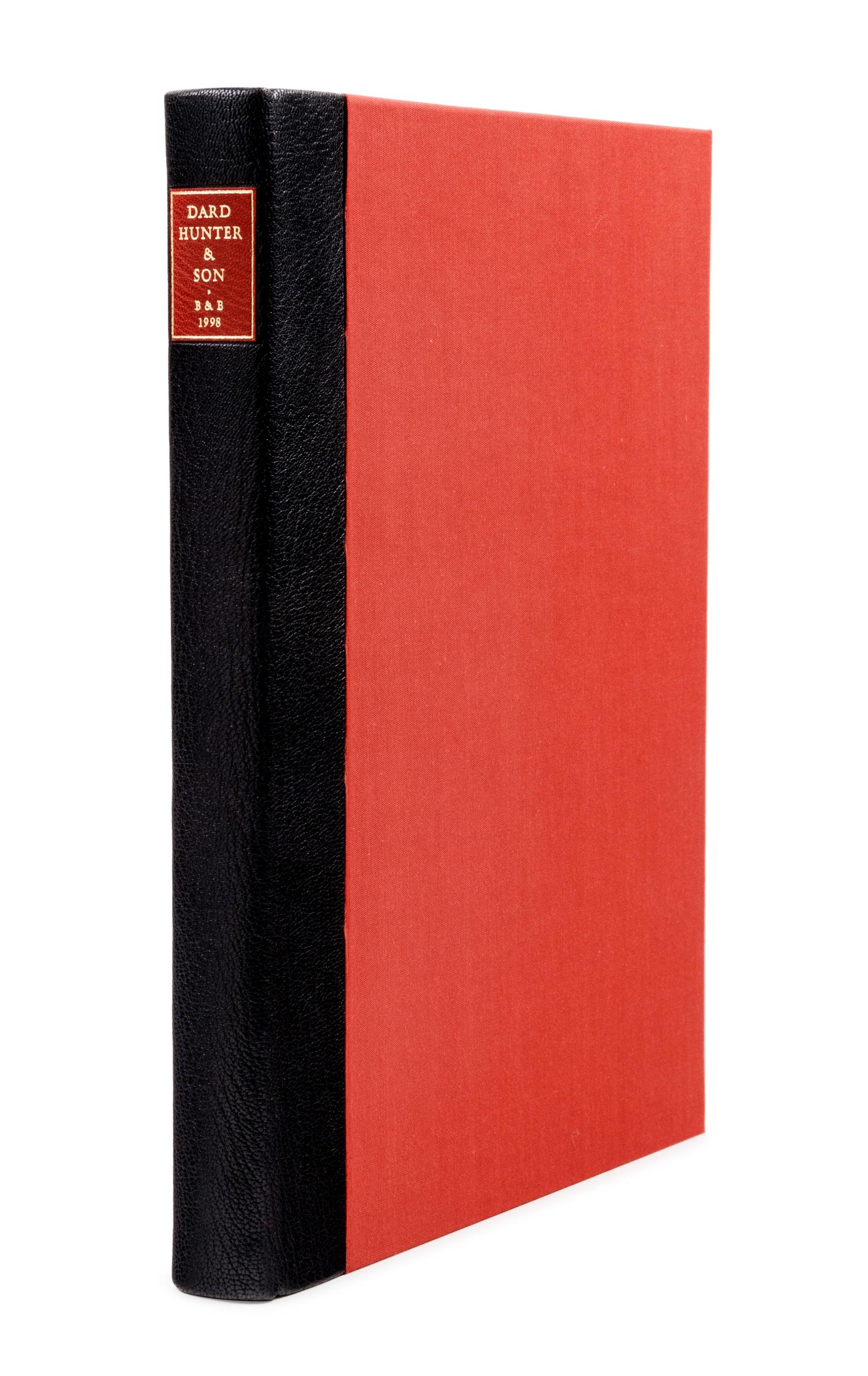 [BIRD & BULL PRESS]. HUNTER, Dard, II. HUNTER, Dard, III. Dard Hunter & Son . Newtown, PA: Bird & Bull Press, 1998.
