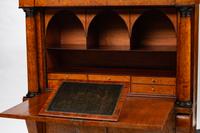 A French Burled Walnut Secretaire a Abattant — 19TH CENTURY
