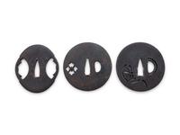 Ten Cast Iron Tsuba