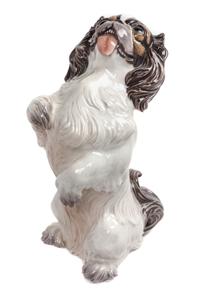 A Dahl Jensen Copenhagen Porcelain Figure Height 15 inches. — 20TH CENTURY