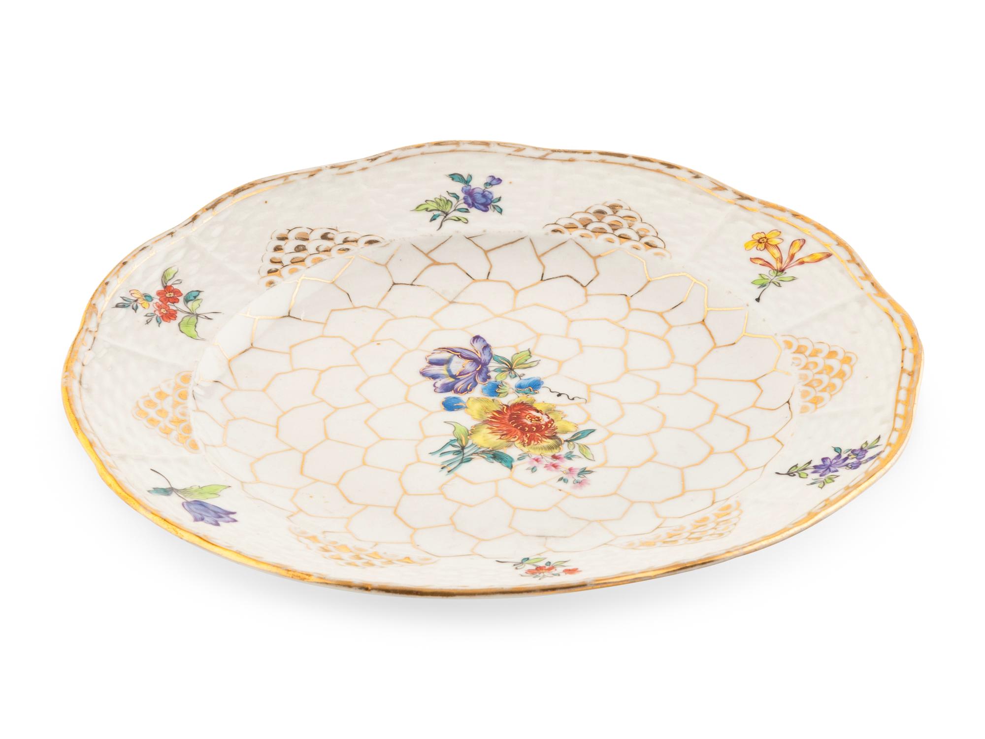 A Herend Porcelain Dessert Plate