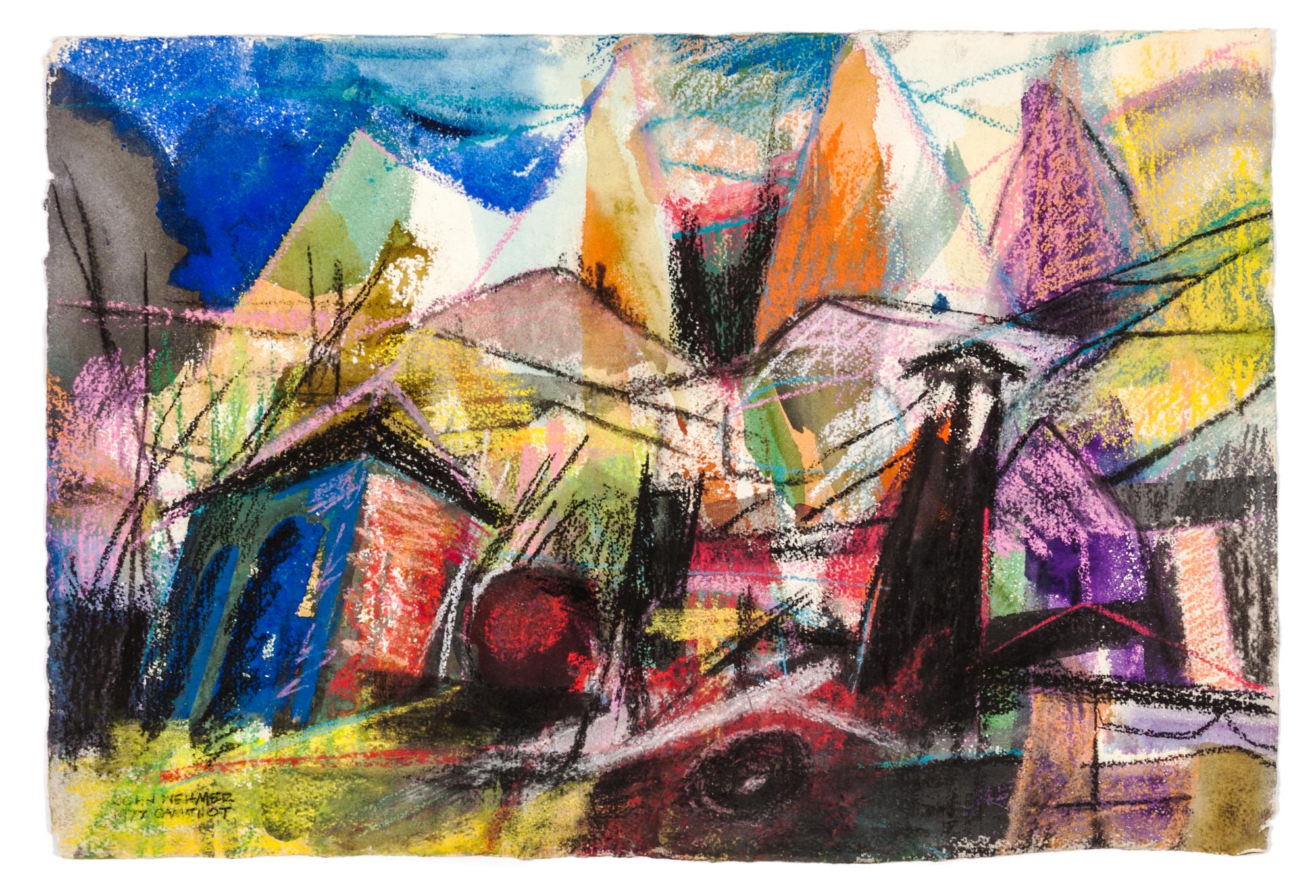 John Wehmer, (American, b. 1927), Camelot, 1977