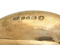 An Elizabeth II Celtic Style Gilt-Washed Sterling Silver Spoon