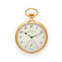 Patek Philippe for Shreve, Crump & Low Co., 18K Yellow Gold Pocket Watch, with Box