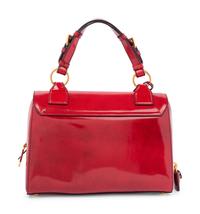 Prada Red Patent Leather Flap Bag, 2000s