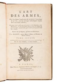 [FENCING]. A group of 5 French 18th- and early 19th-century works, comprising: