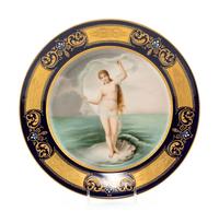 A Vienna Porcelain Cabinet Plate