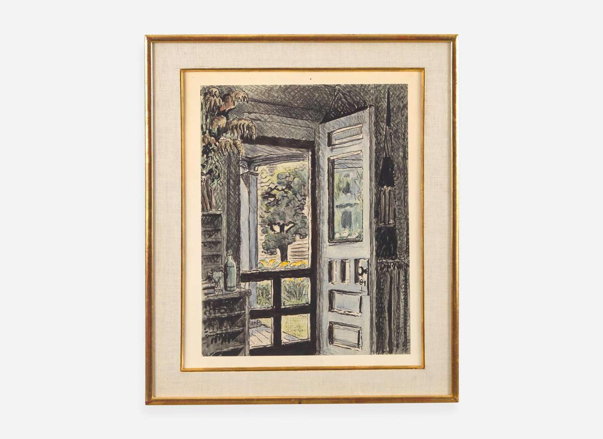 Charles Burchfield (American, 1893-1967) - The Open Door