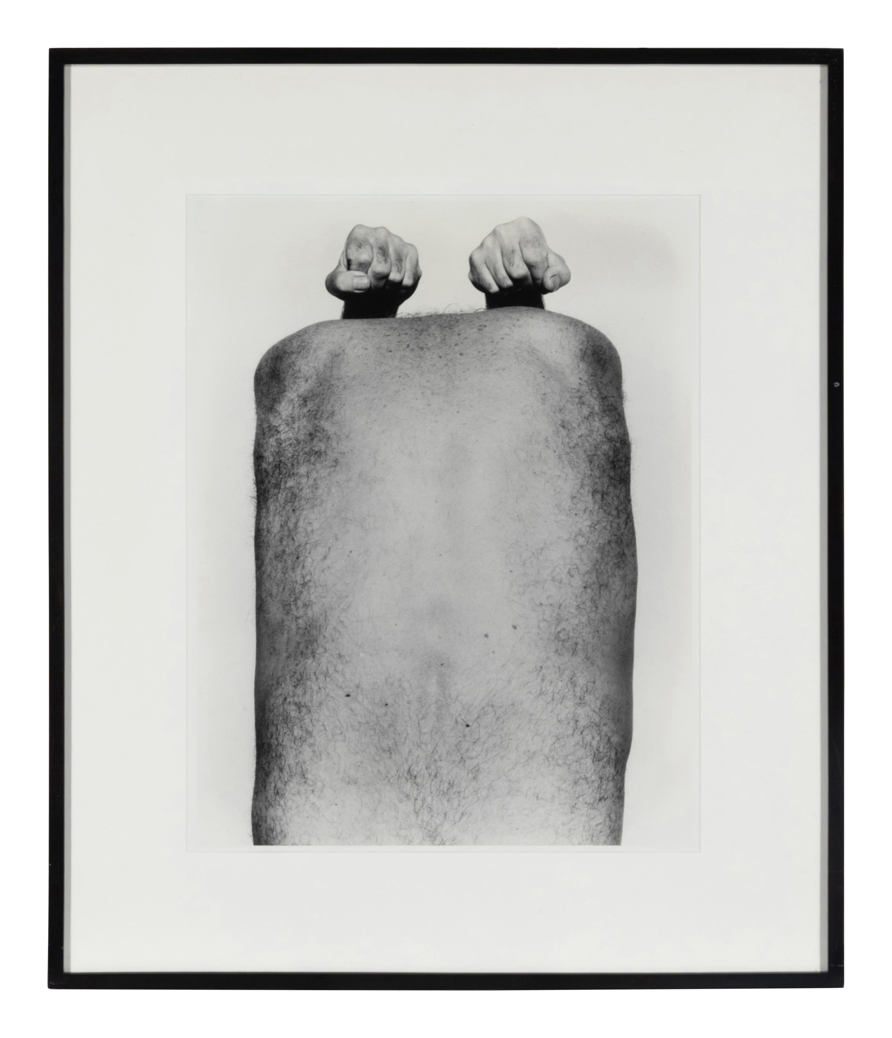 Self Portrait (Back with Arms Above), 1984