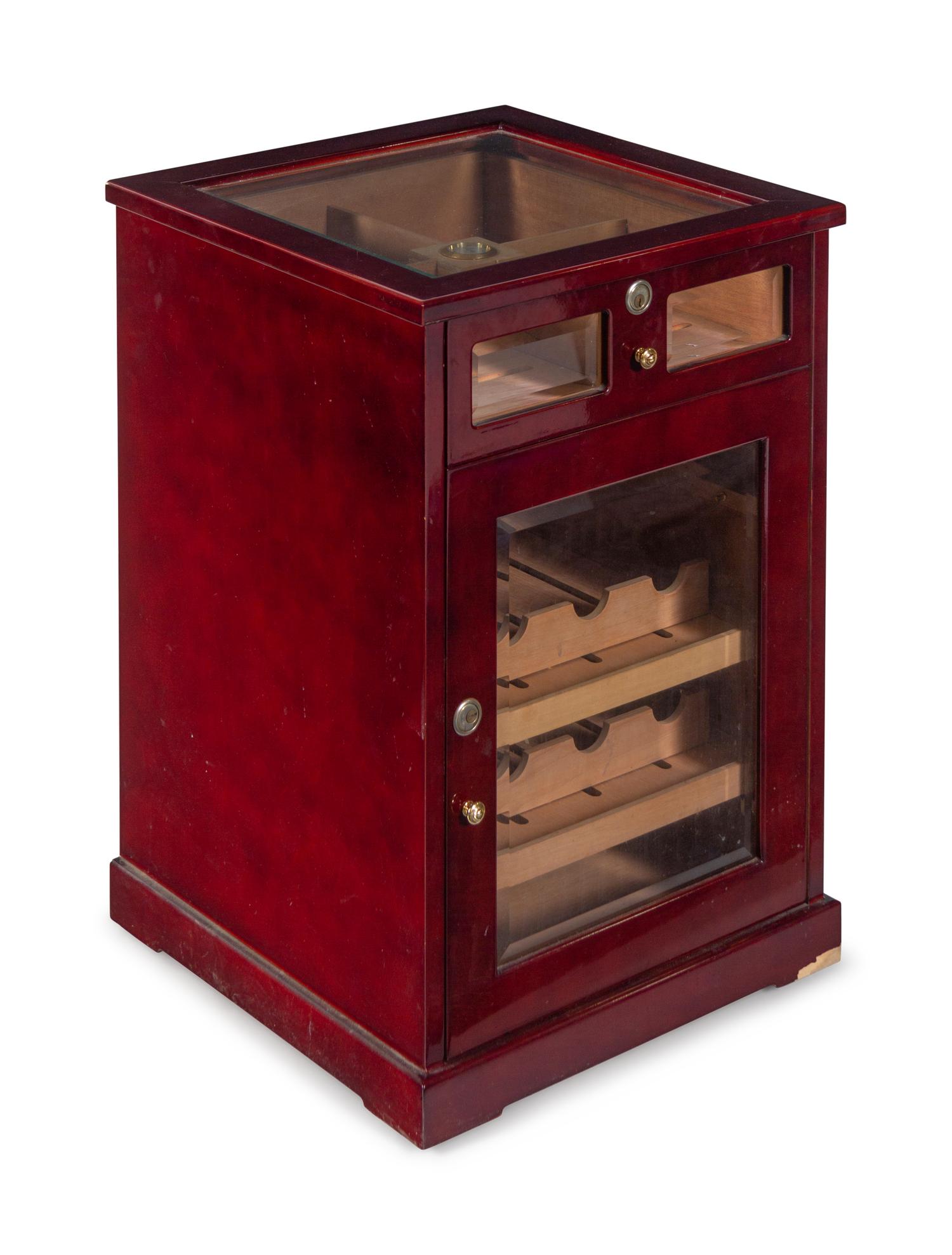 A Cigar Humidor End Table