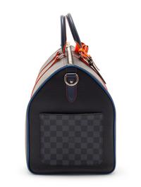 Louis Vuitton Limited Edition Keepall Bandoulière 50 in Black Epi Leather, Patchwork, 2018