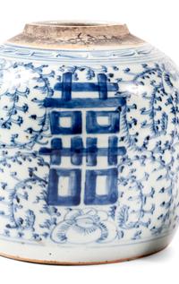 Three Chinese Blue and White Porcelain Wares
