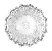 A Paul Storr Silver Tray