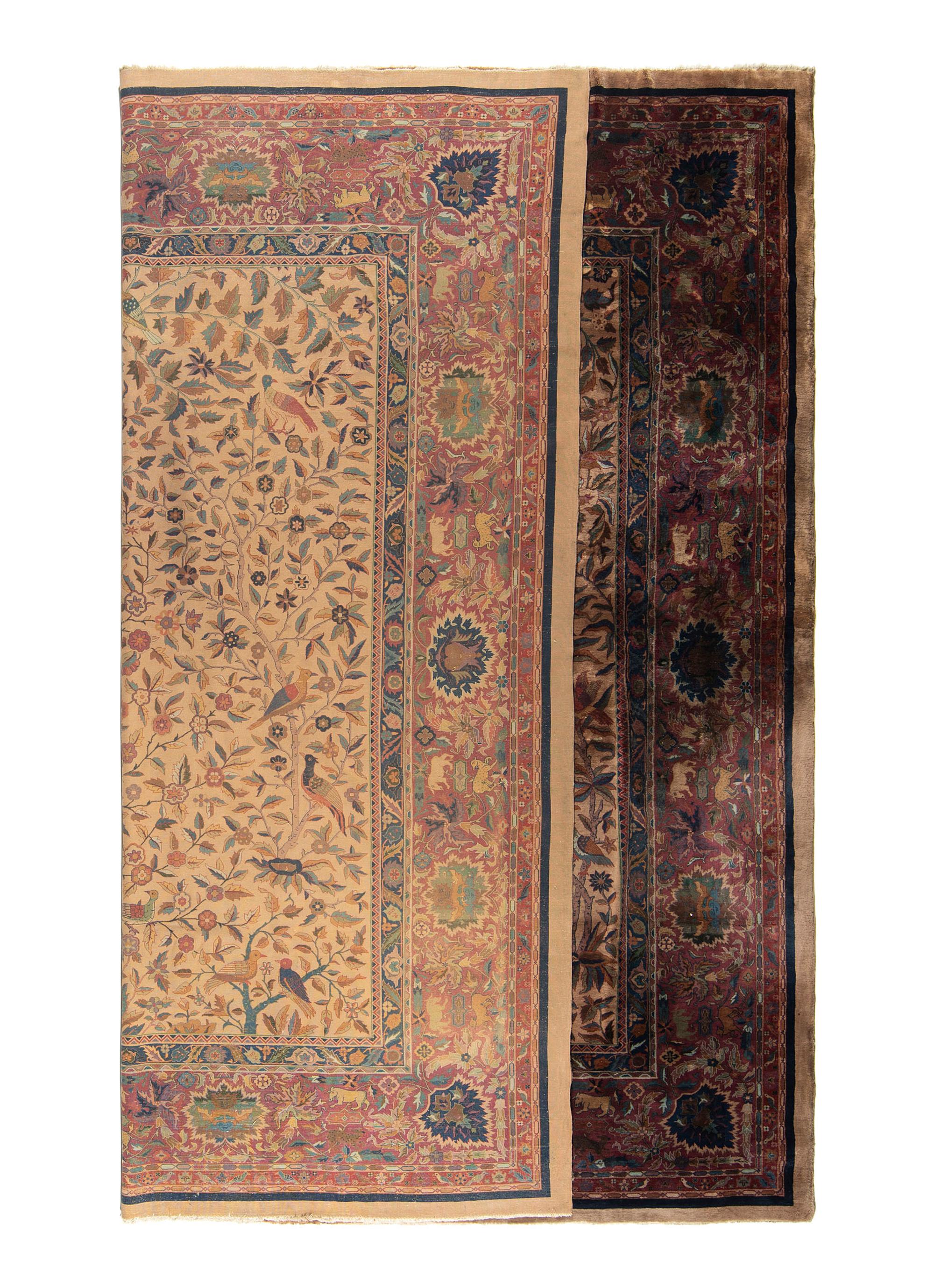 An Indo-Tabriz Carpet