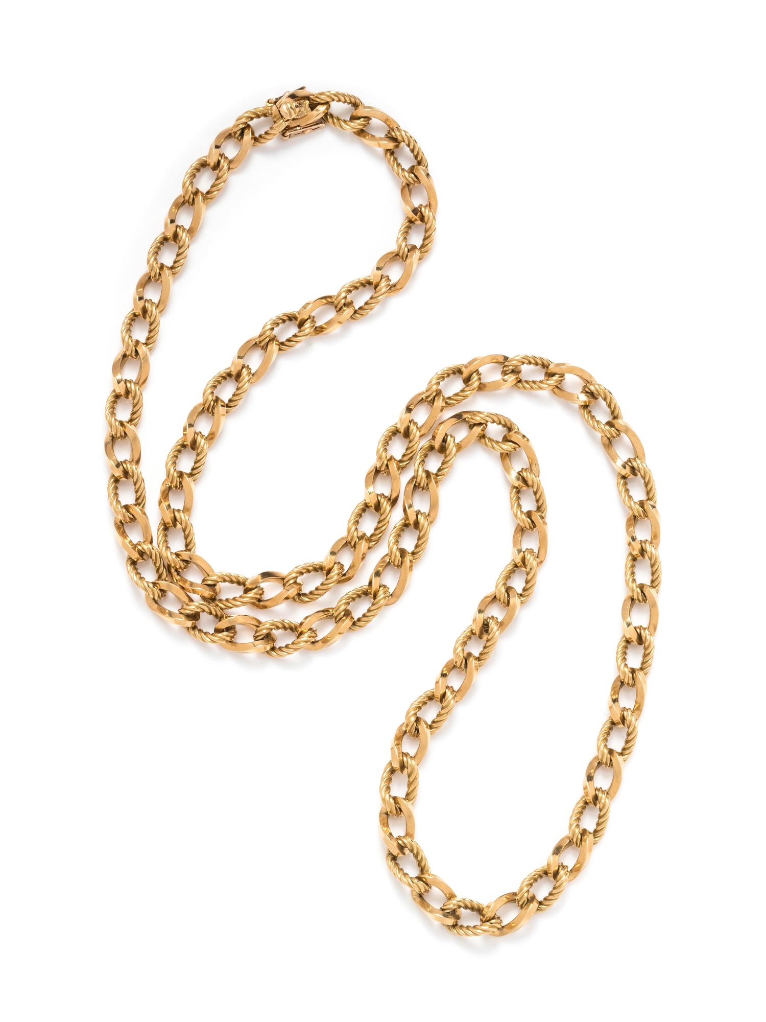 Van Cleef & Arpels, Gold Longchain Necklace