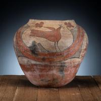 Zia Polychrome Pottery Olla