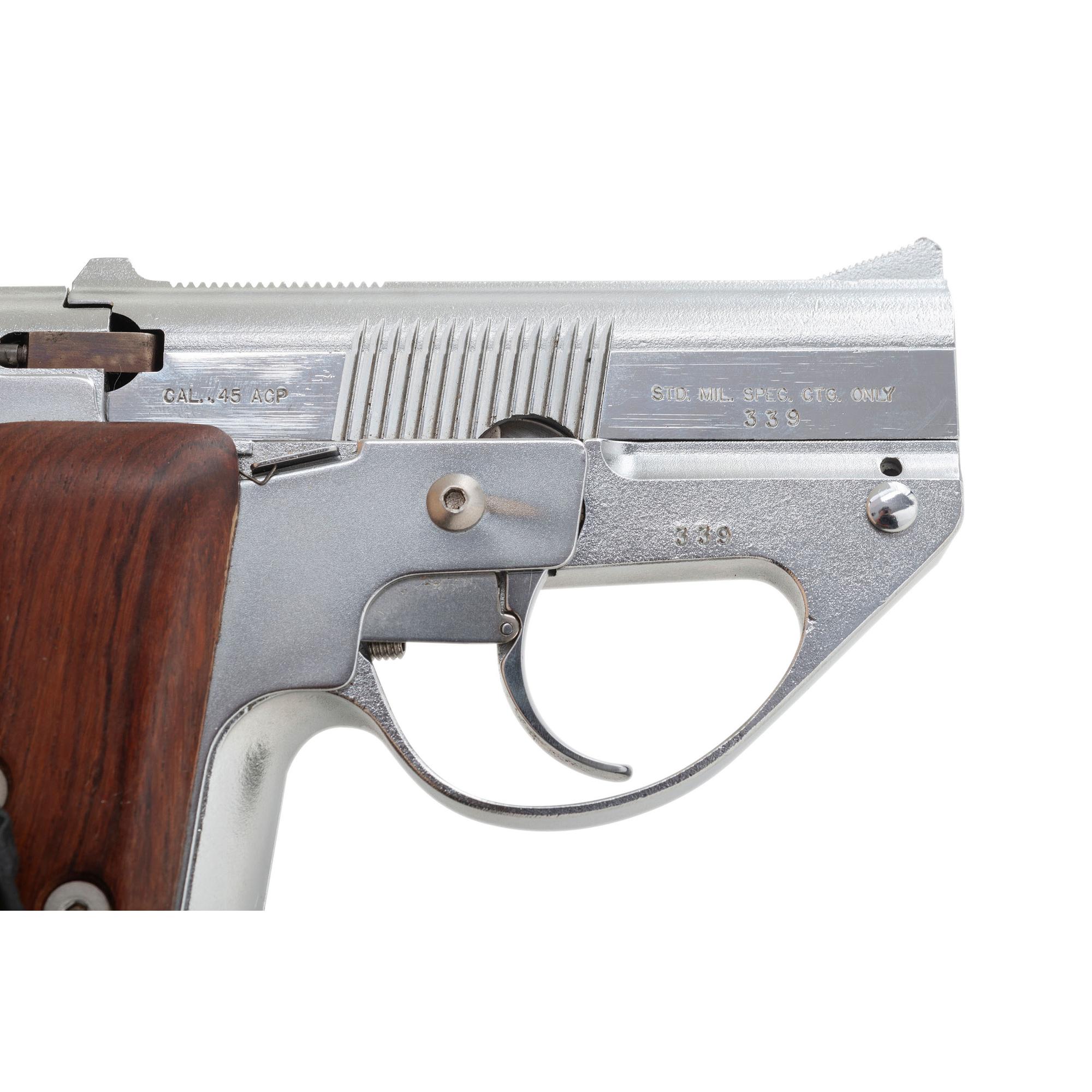 *Nickel Plated Semmerling LM-4 Pistol