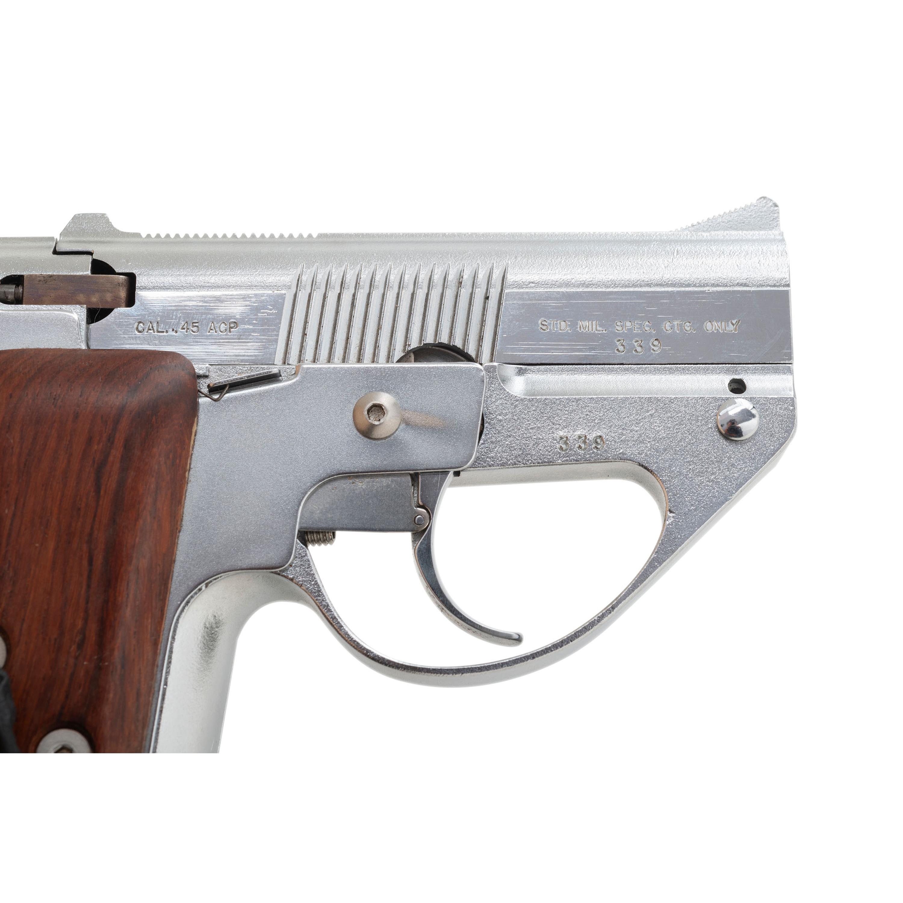 *Nickel Plated Semmerling LM-4 Pistol