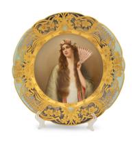 A Vienna Porcelain Cabinet Plate — 19TH CENTURY