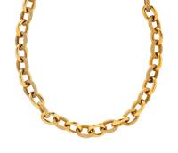 JUDITH RIPKA, YELLOW GOLD AND DIAMOND NECKLACE